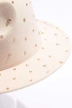 All Over Bling Panama Hat