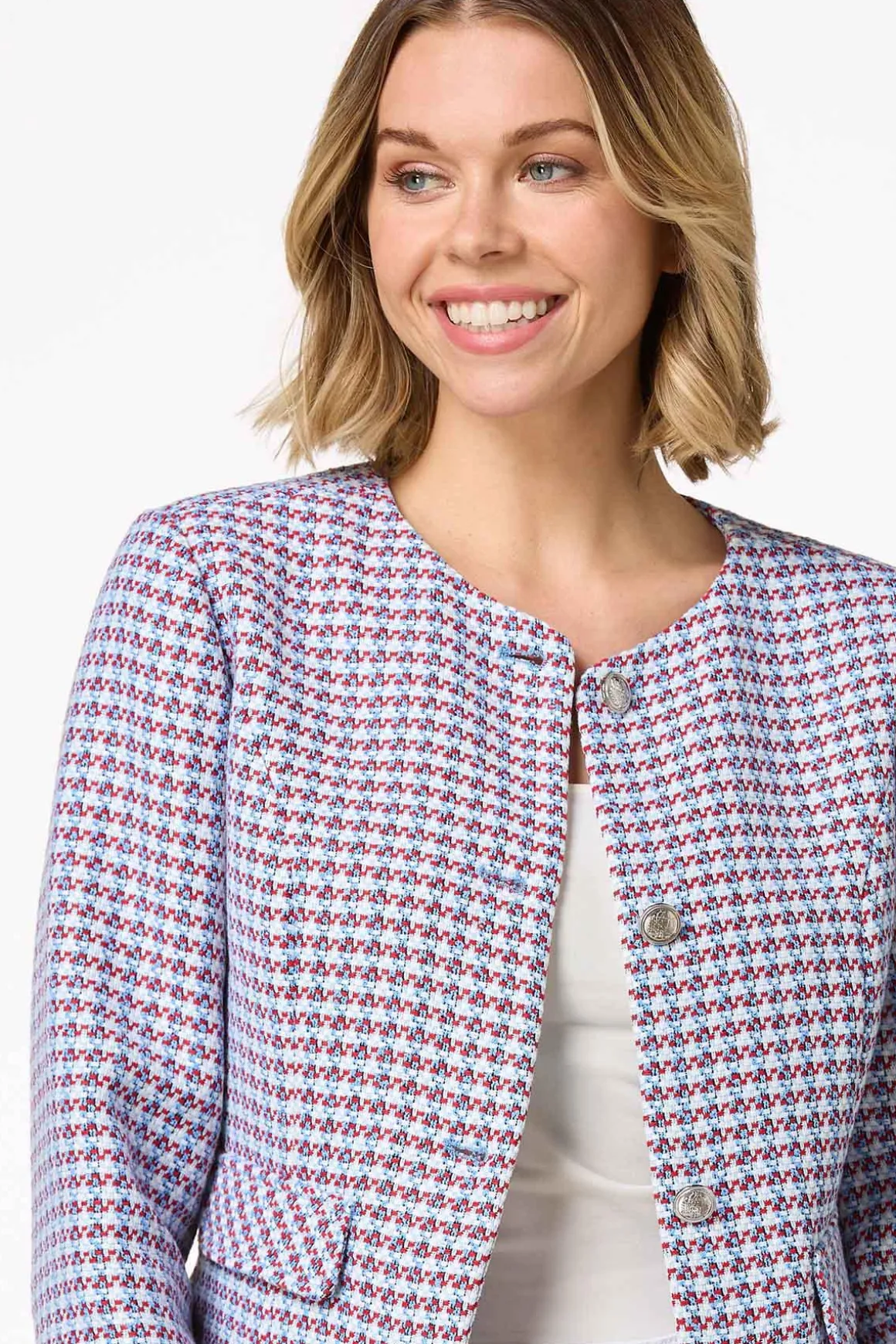 Americana Boucle Blazer
