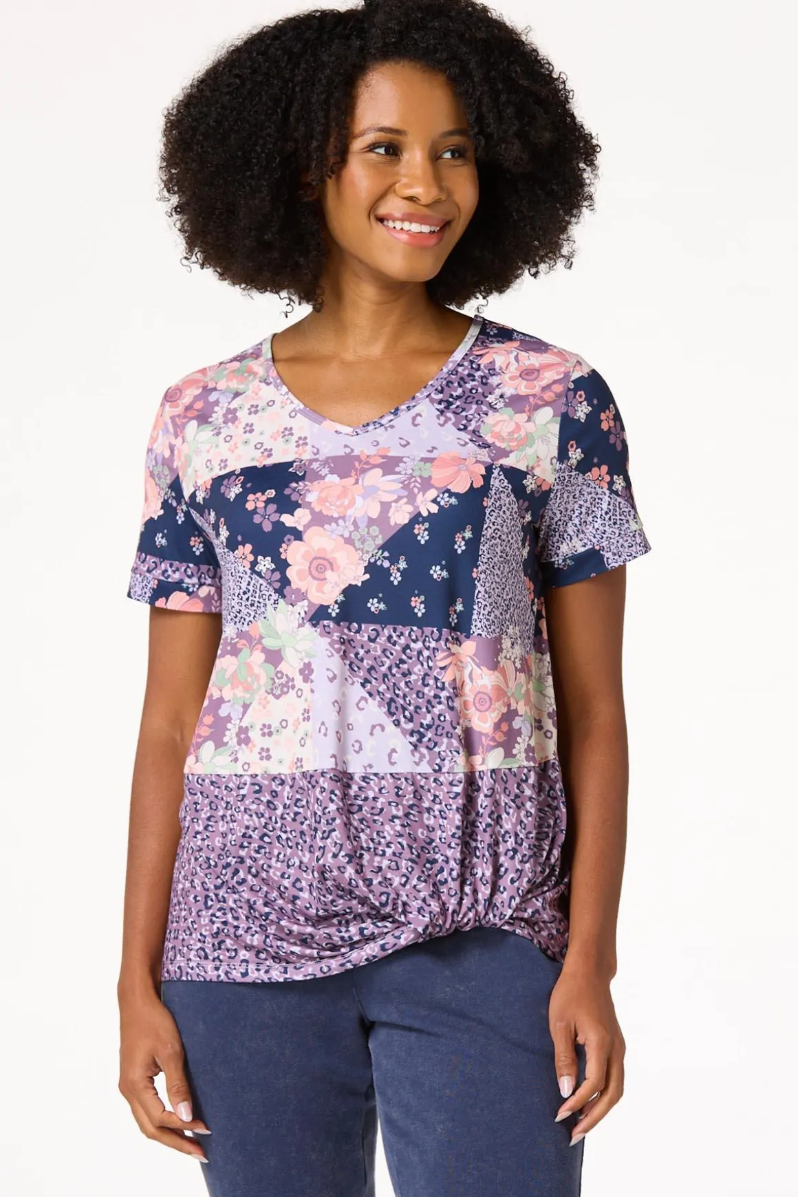 Animal Floral Top