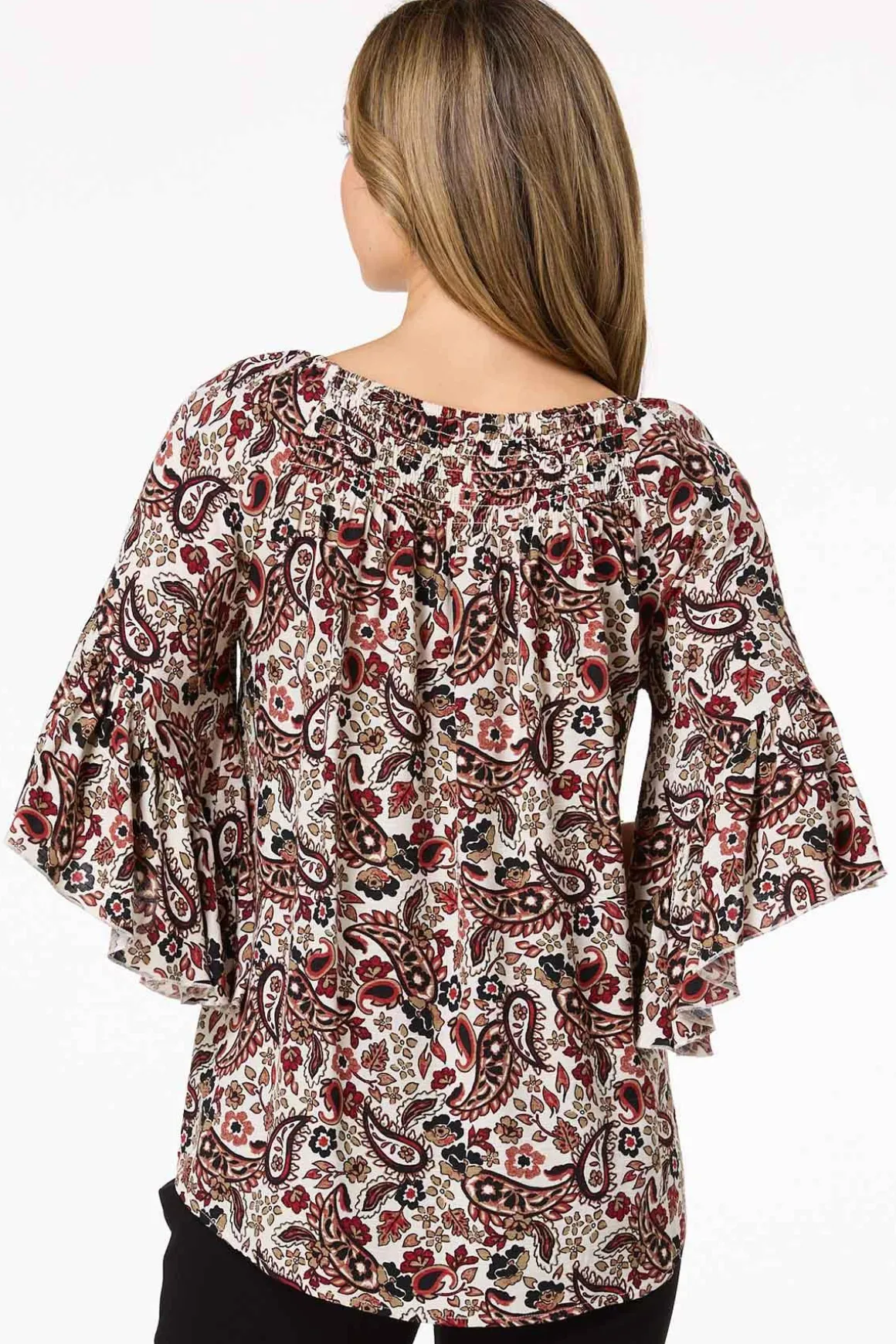 Autumn Paisley Top