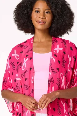 Awareness Print Kimono