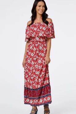 Bandana Floral Maxi Dress