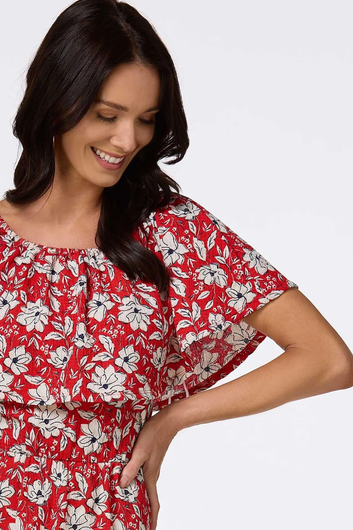 Bandana Floral Maxi Dress