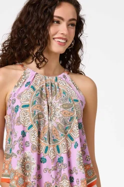Bandana Pointed Hem Tank