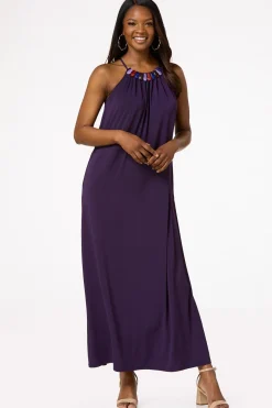 Beaded Maxi Dress