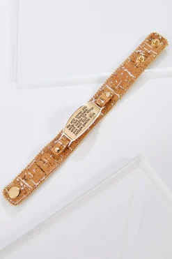 Bible Verse Snap Bracelet