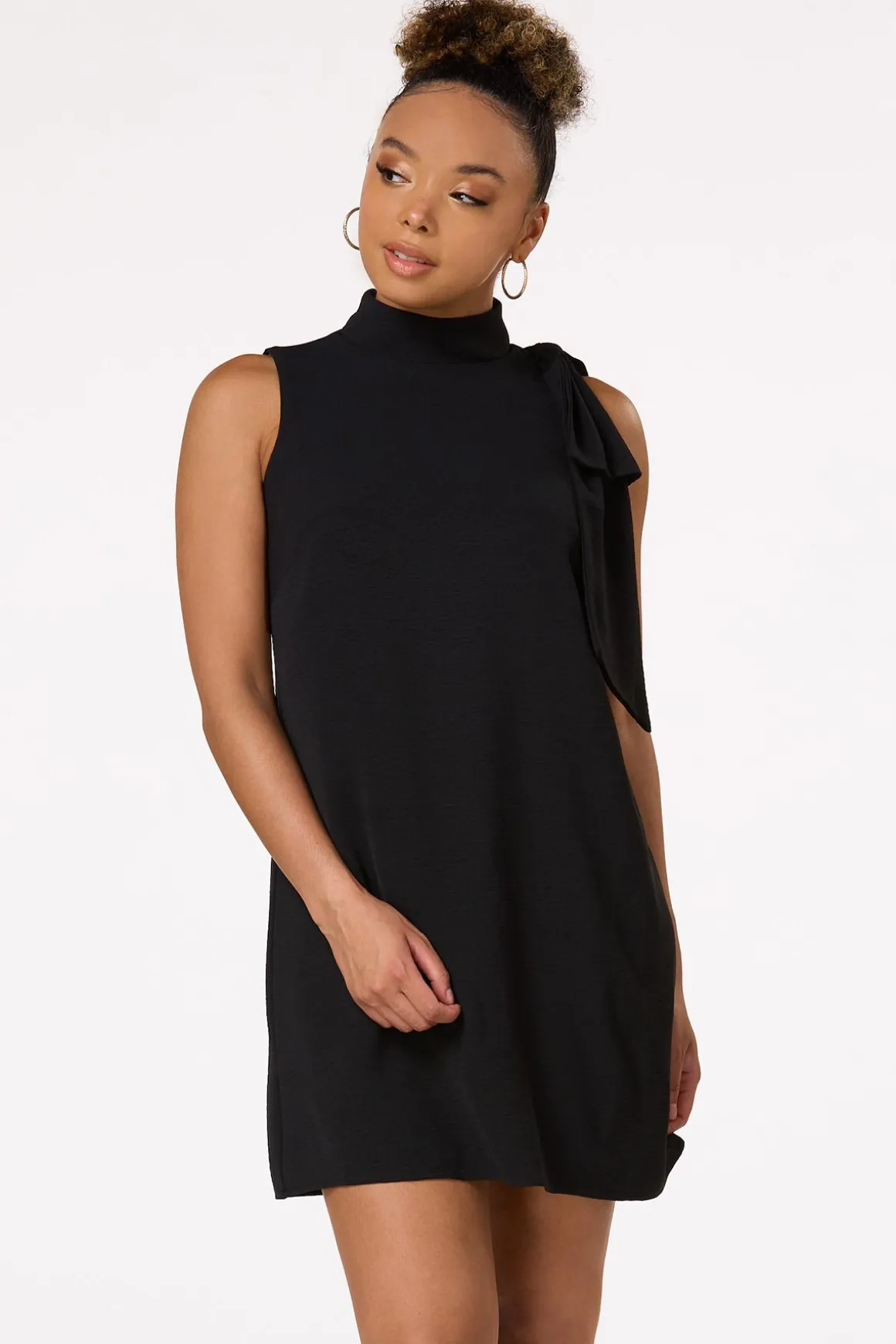 Bow Shoulder Dress