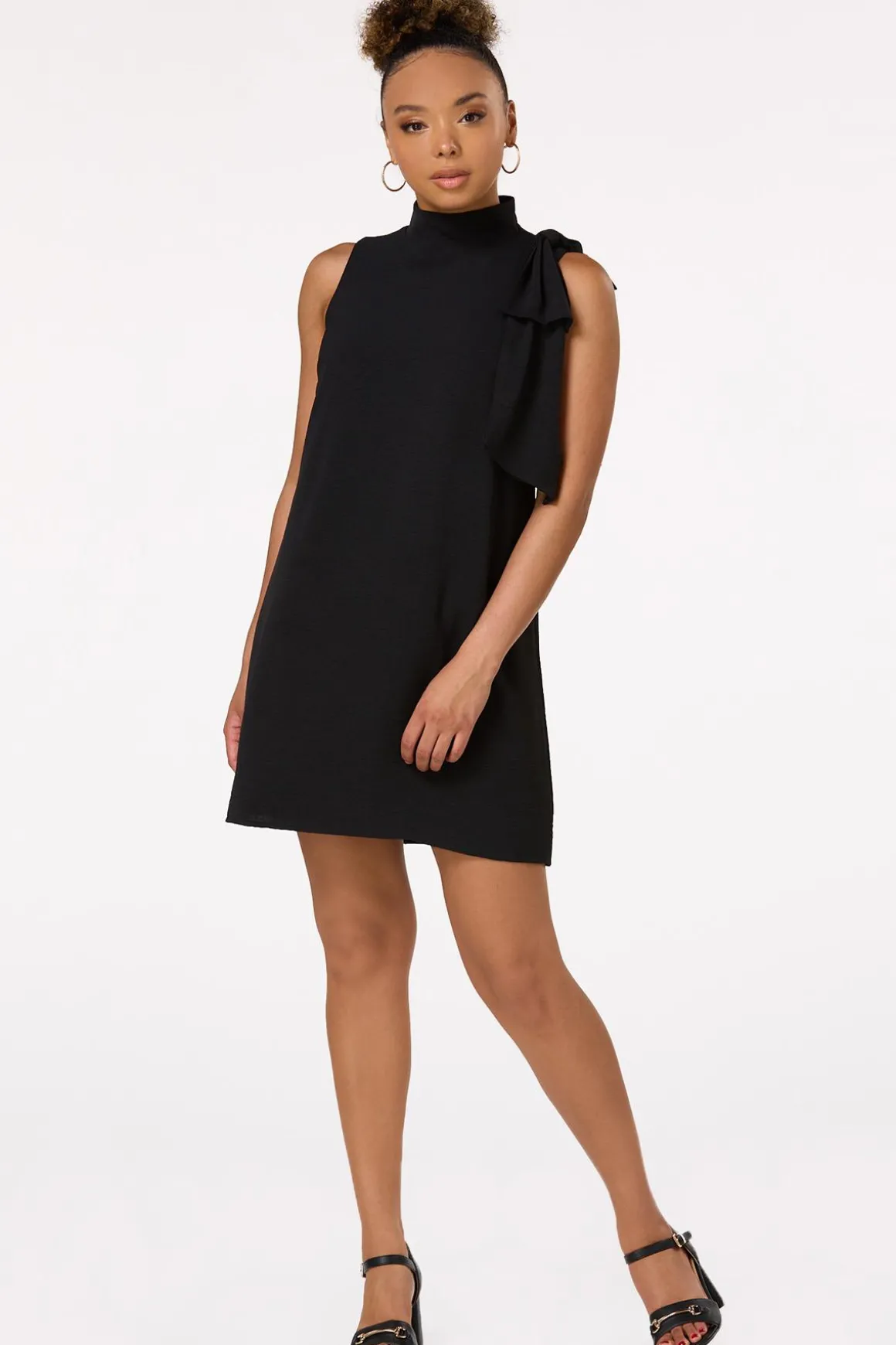 Bow Shoulder Dress