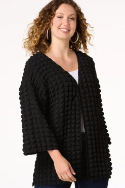 Bubble Textured Cardigan