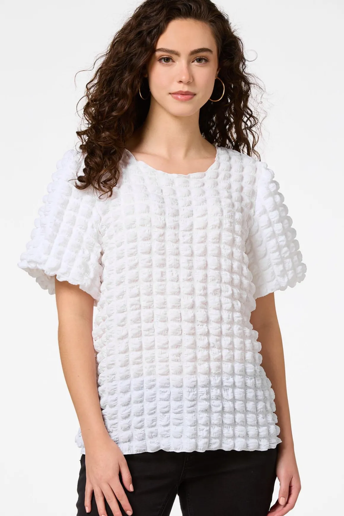 Bubble Textured Top