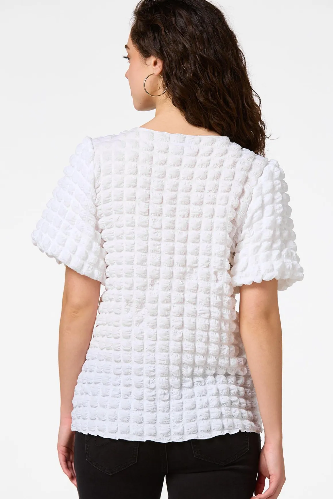 Bubble Textured Top