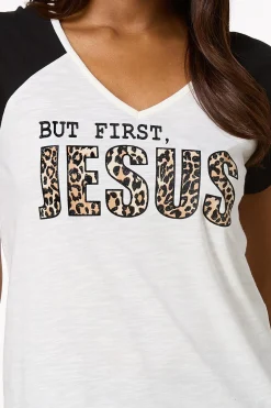 But First Jesus Tee