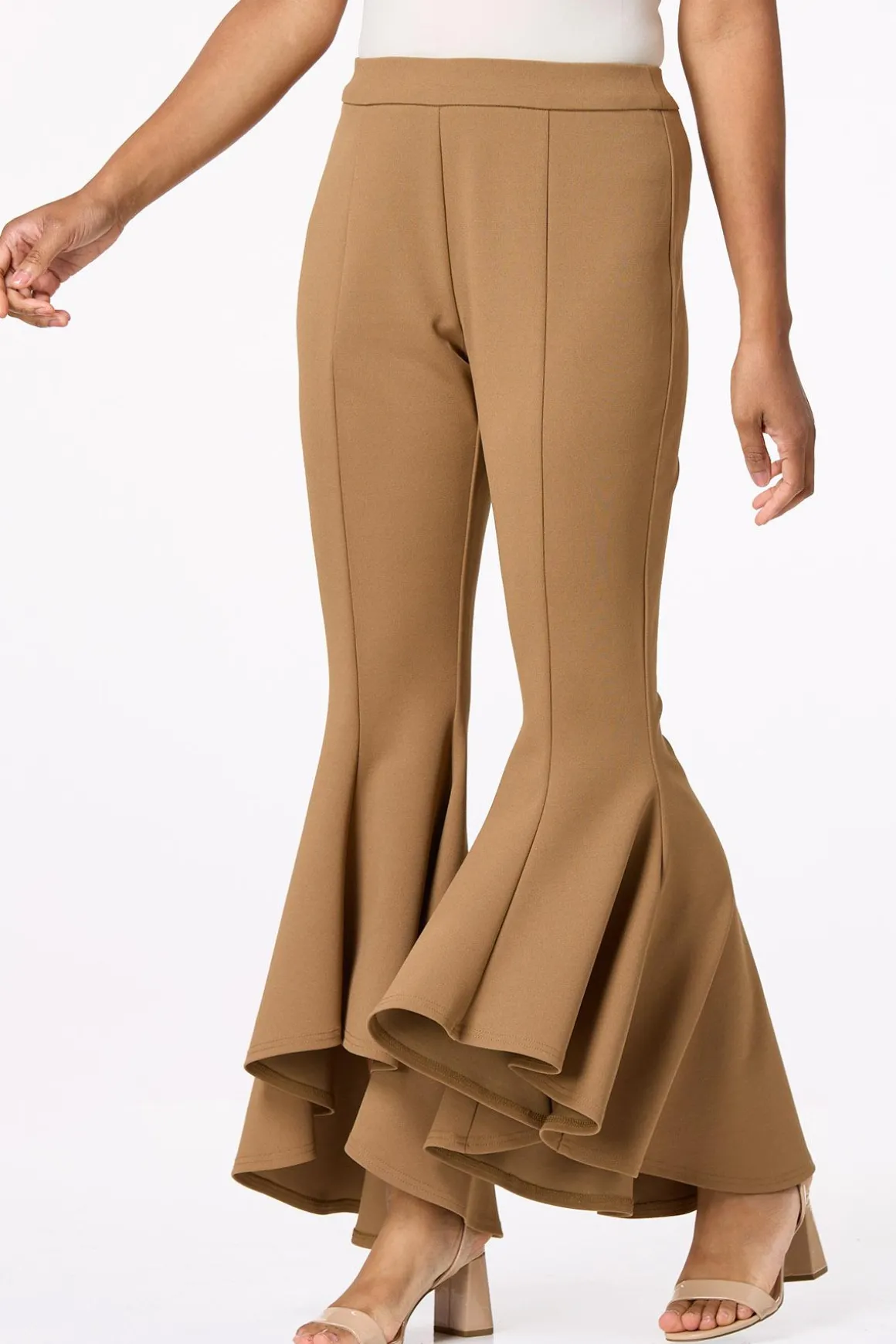 Cascading Flare Pants