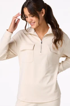 Casual Scuba Zip Pullover