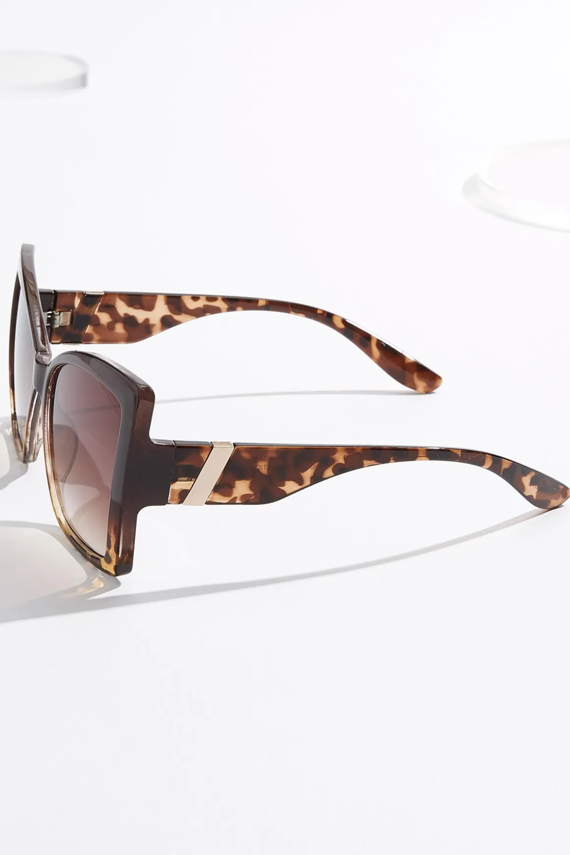 Colorblock Leopard Sunglasses