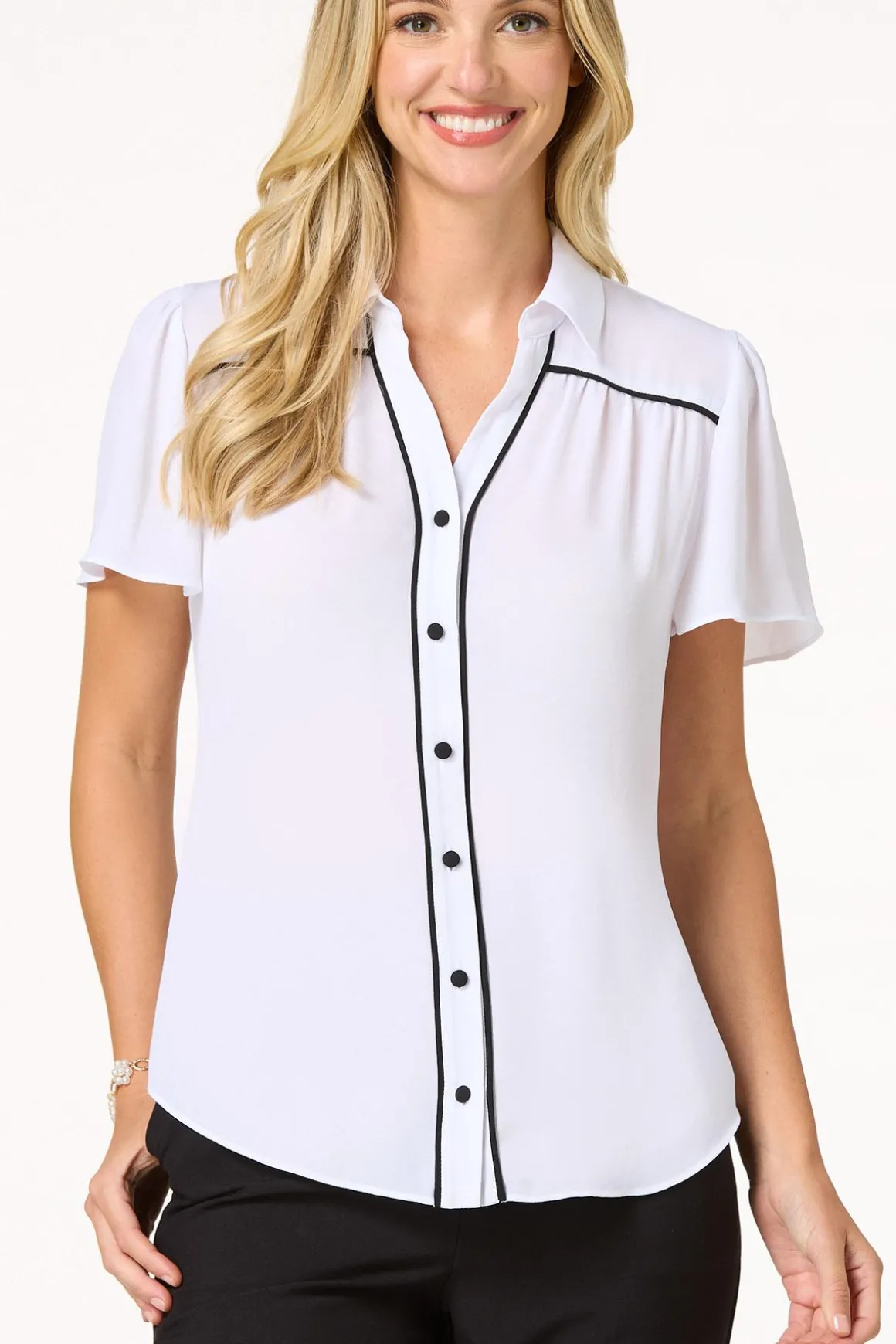 Contrast Stitch Shirt