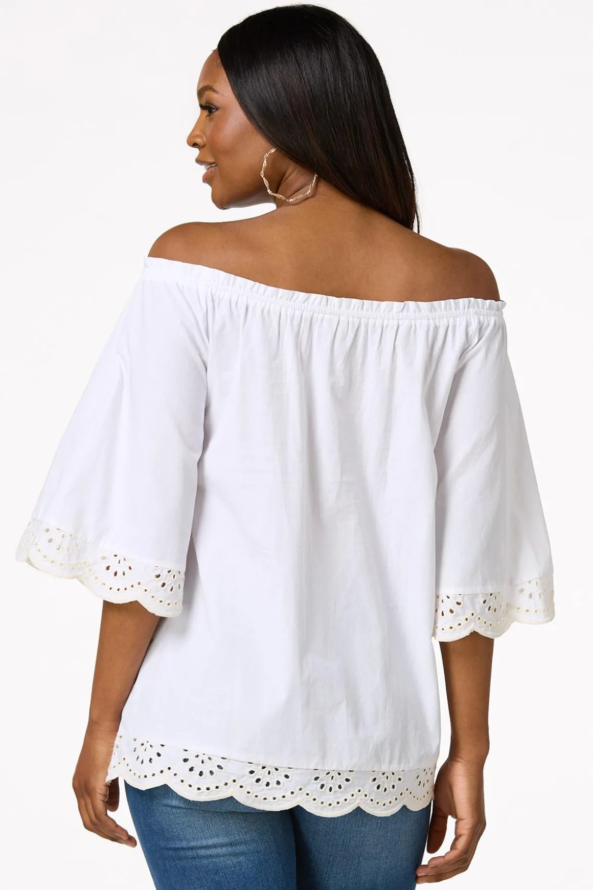 Convertible Eyelet Trim Top