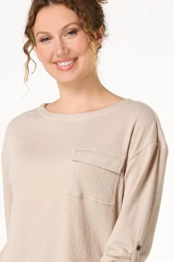 Crinkle Texture Top