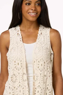 Crochet Medallion Vest