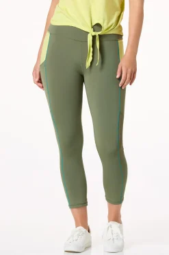 Cropped Colorblock Leggings