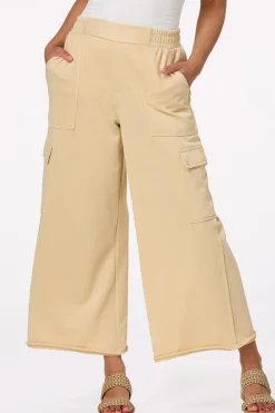 Cropped Comfy Cargo Pants