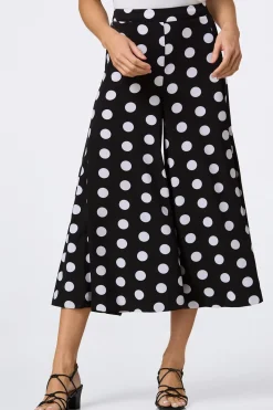 Cropped Polka Dot Pants
