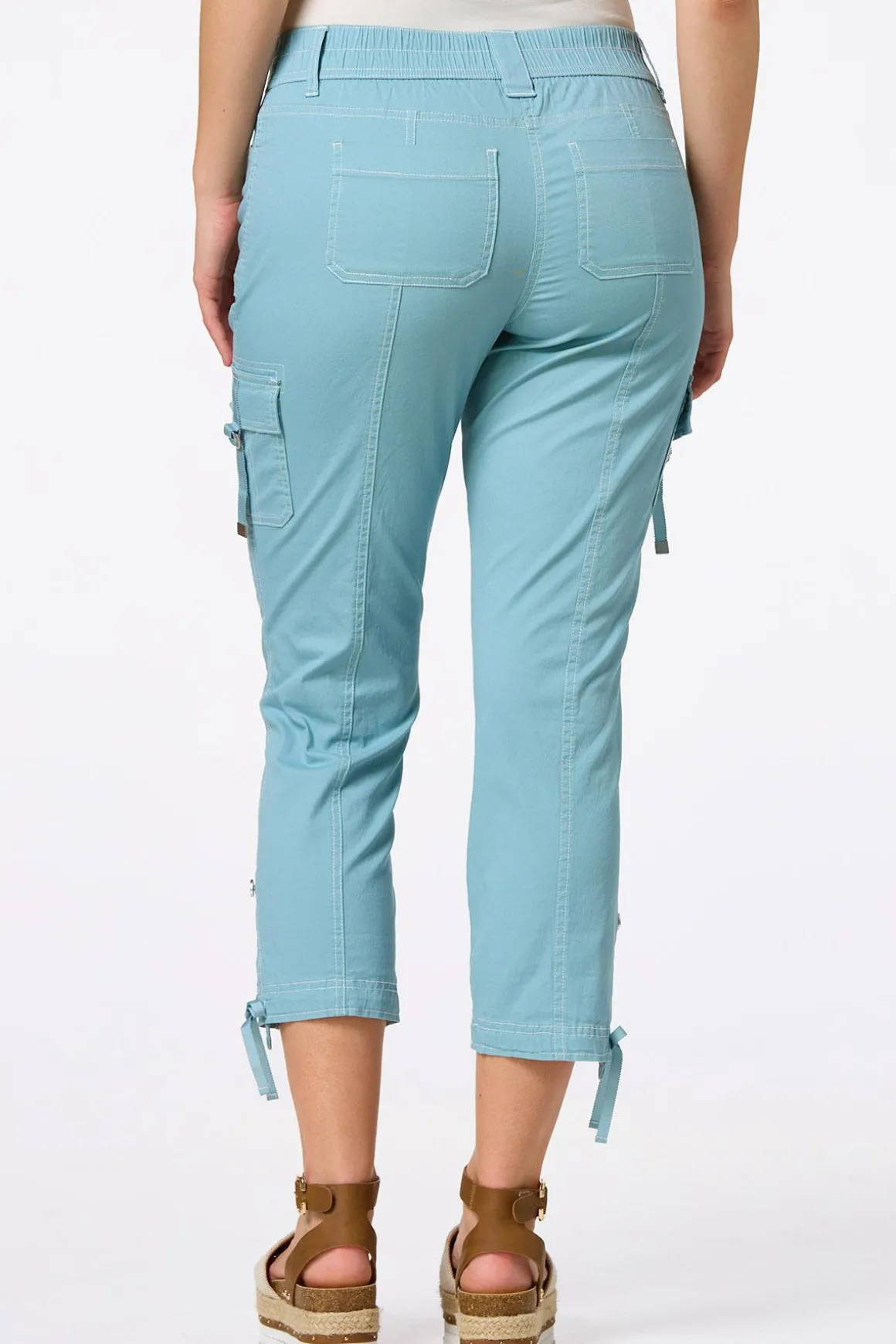 Cropped Utility Pants