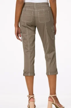 Cropped Utility Pants