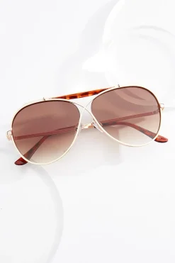 Crossover Aviator Sunglasses
