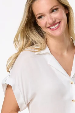 Cuffed Front Pocket Shirt