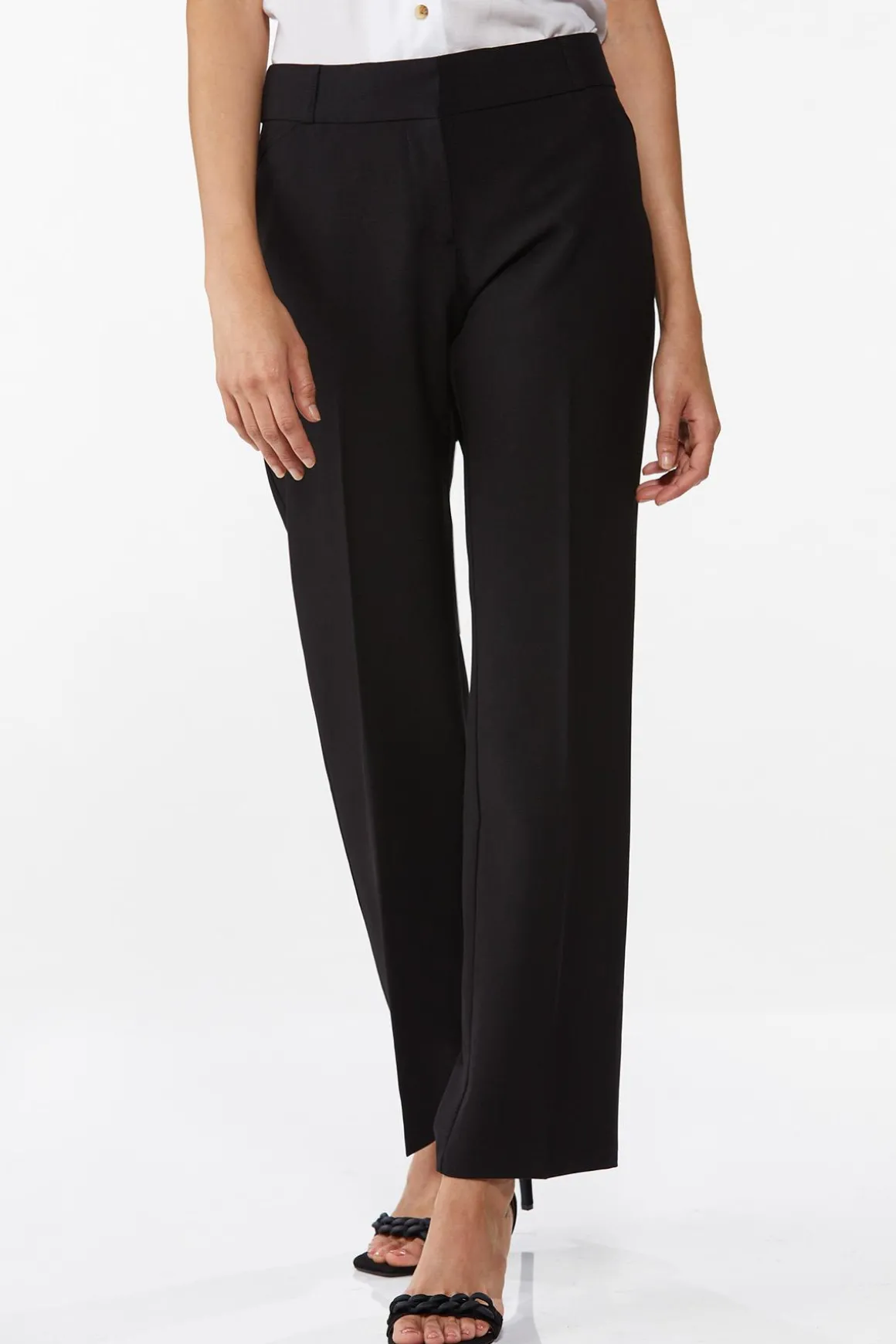 Curvy Trouser Pants