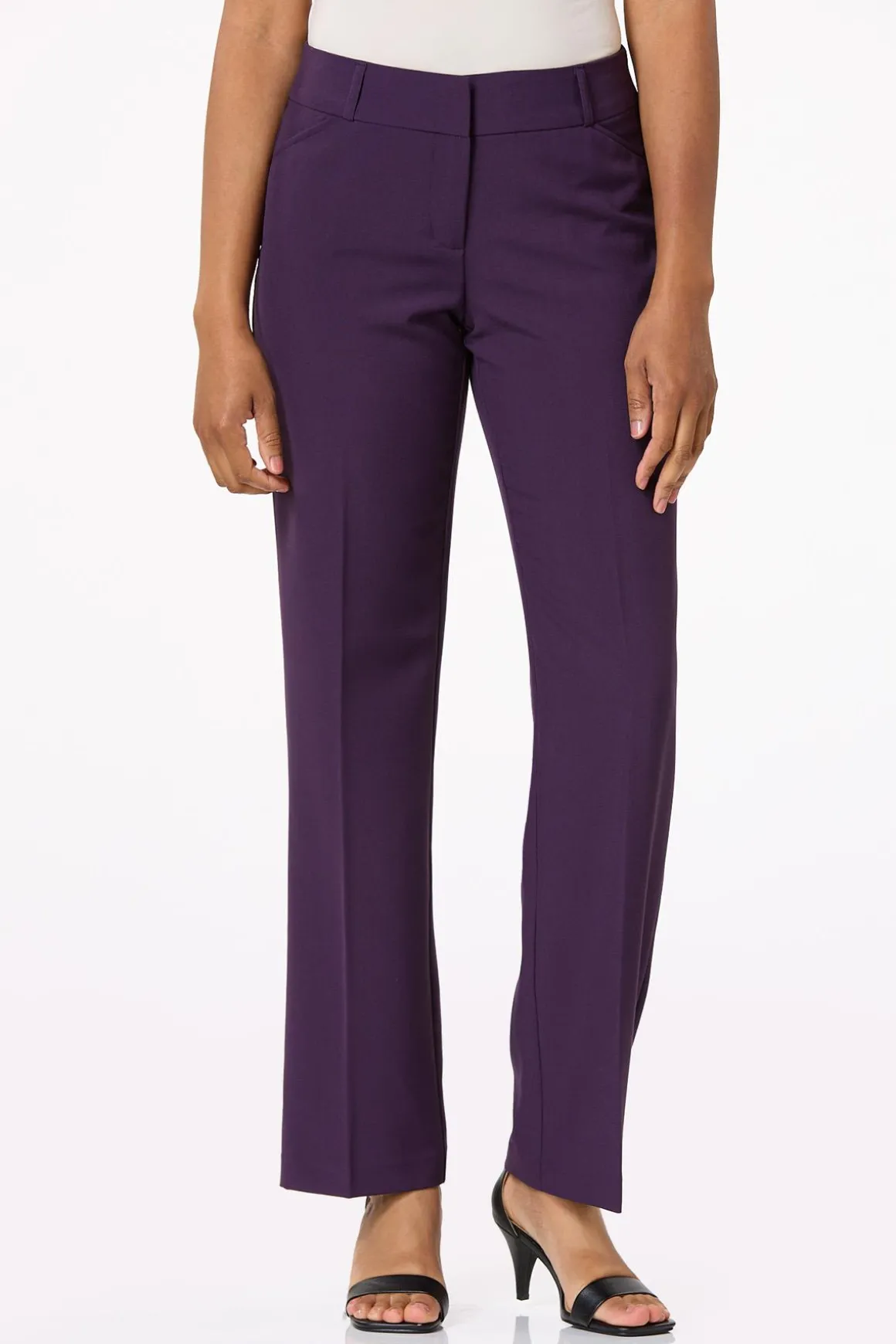 Curvy Trouser Pants