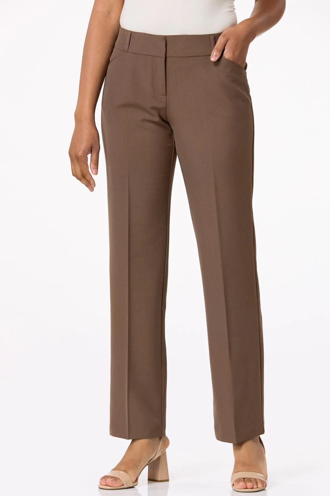 Curvy Trouser Pants
