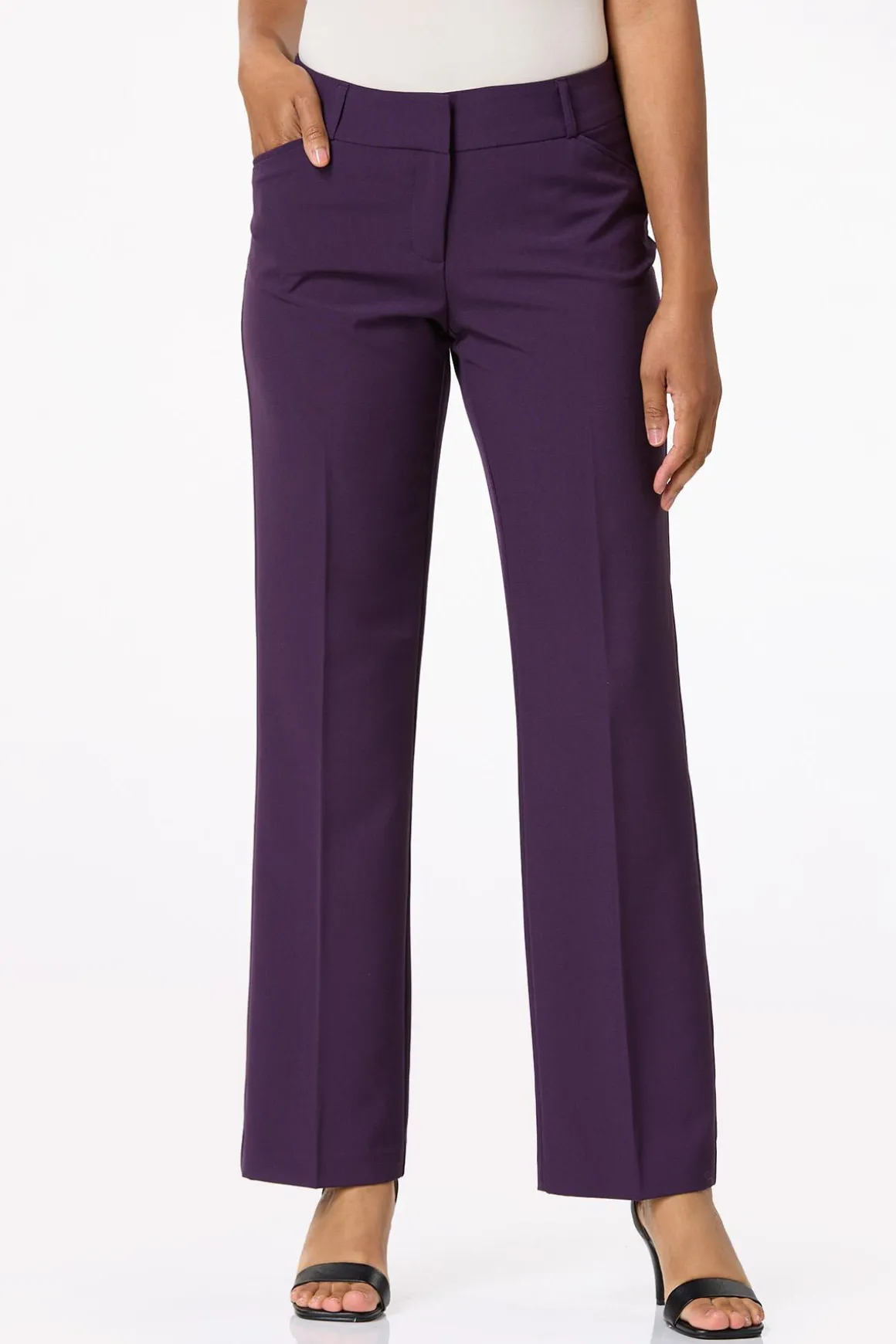 Curvy Trouser Pants