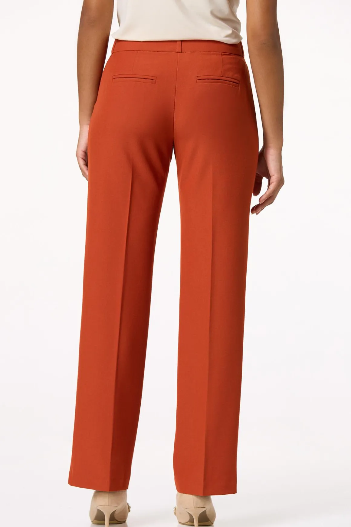 Curvy Trouser Pants