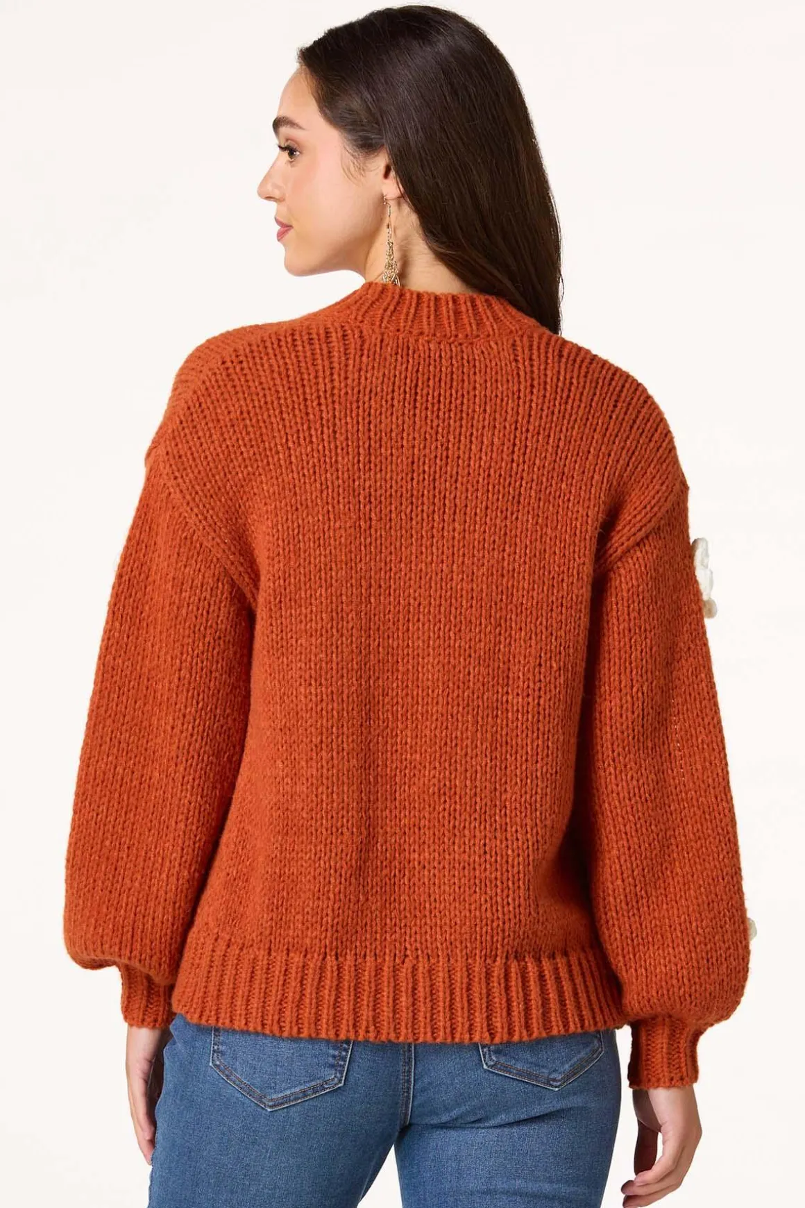 3d Daisy Sweater