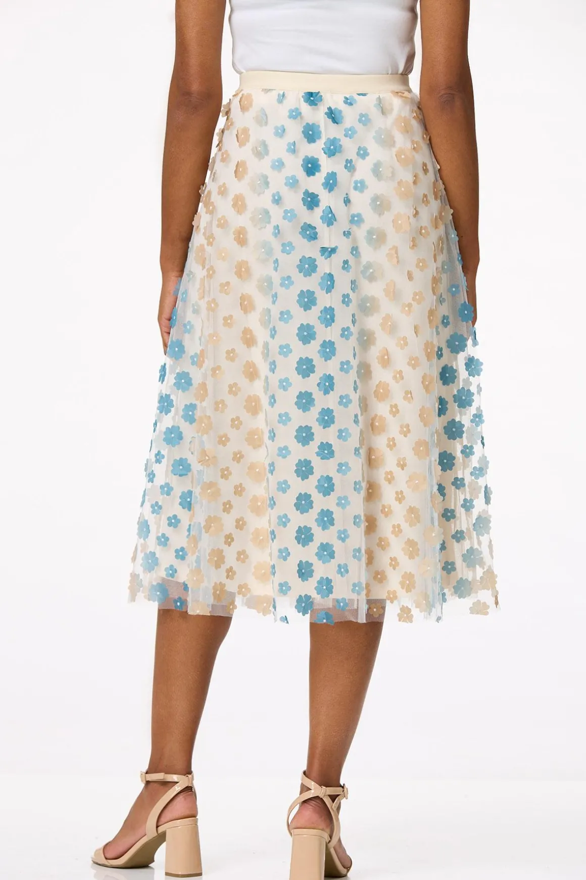 3d Floral Skirt