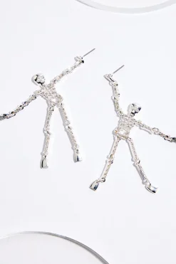 Dancing Skeleton Earrings