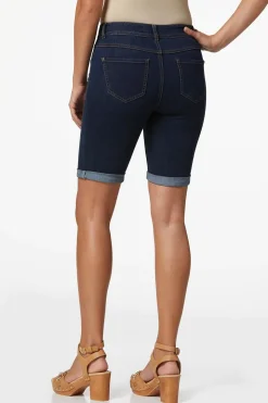 Denim Bermuda Shorts
