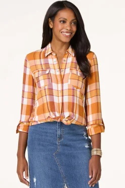 Desert Sun Plaid Shirt