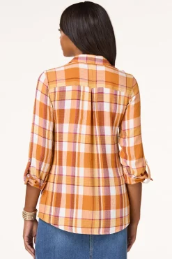 Desert Sun Plaid Shirt