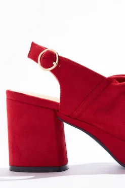 Double Knot Platform Sandals