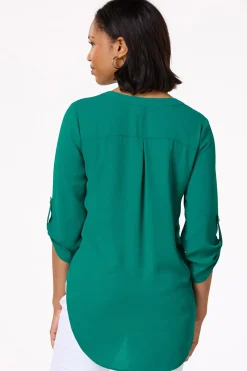 Dressy High- Low Top