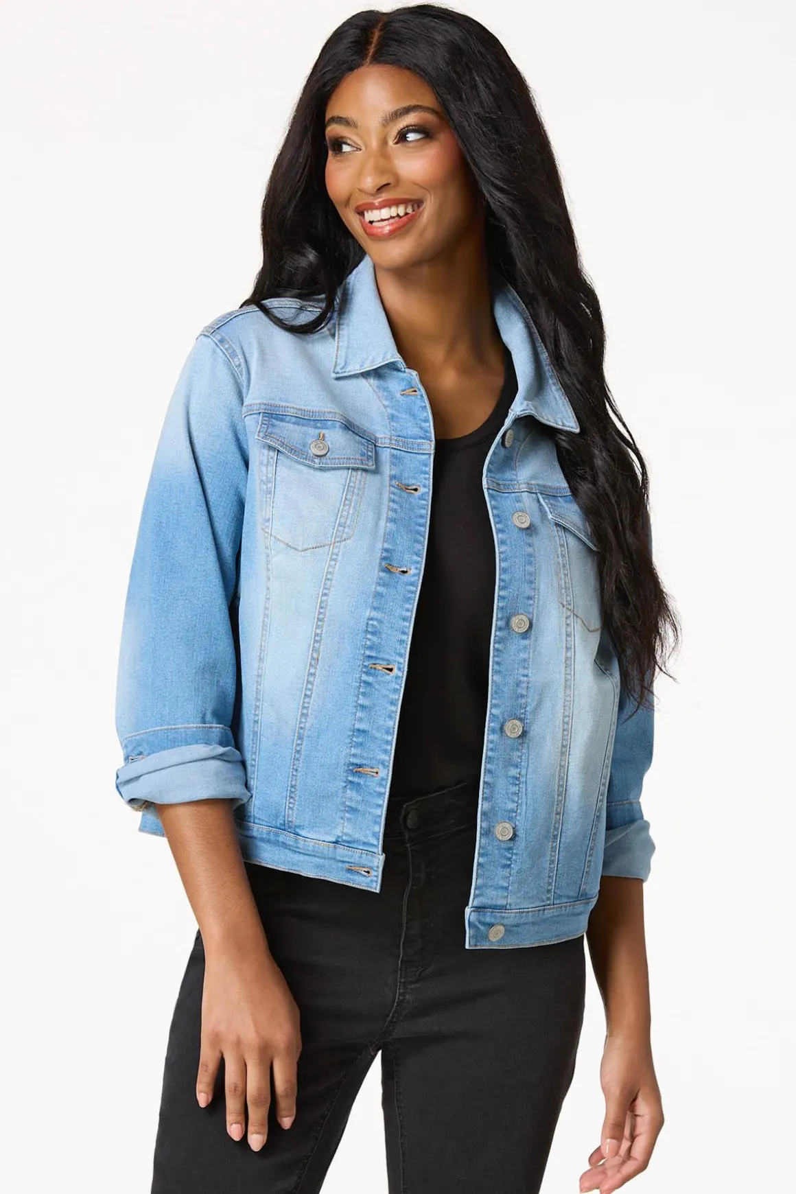 Embroidered Free Spirit Denim Jacket