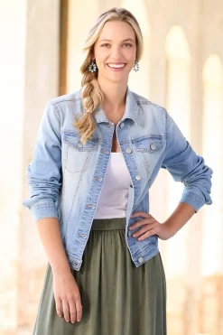 Embroidered Free Spirit Denim Jacket