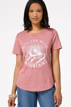 Faith Can Move Mountains Tee