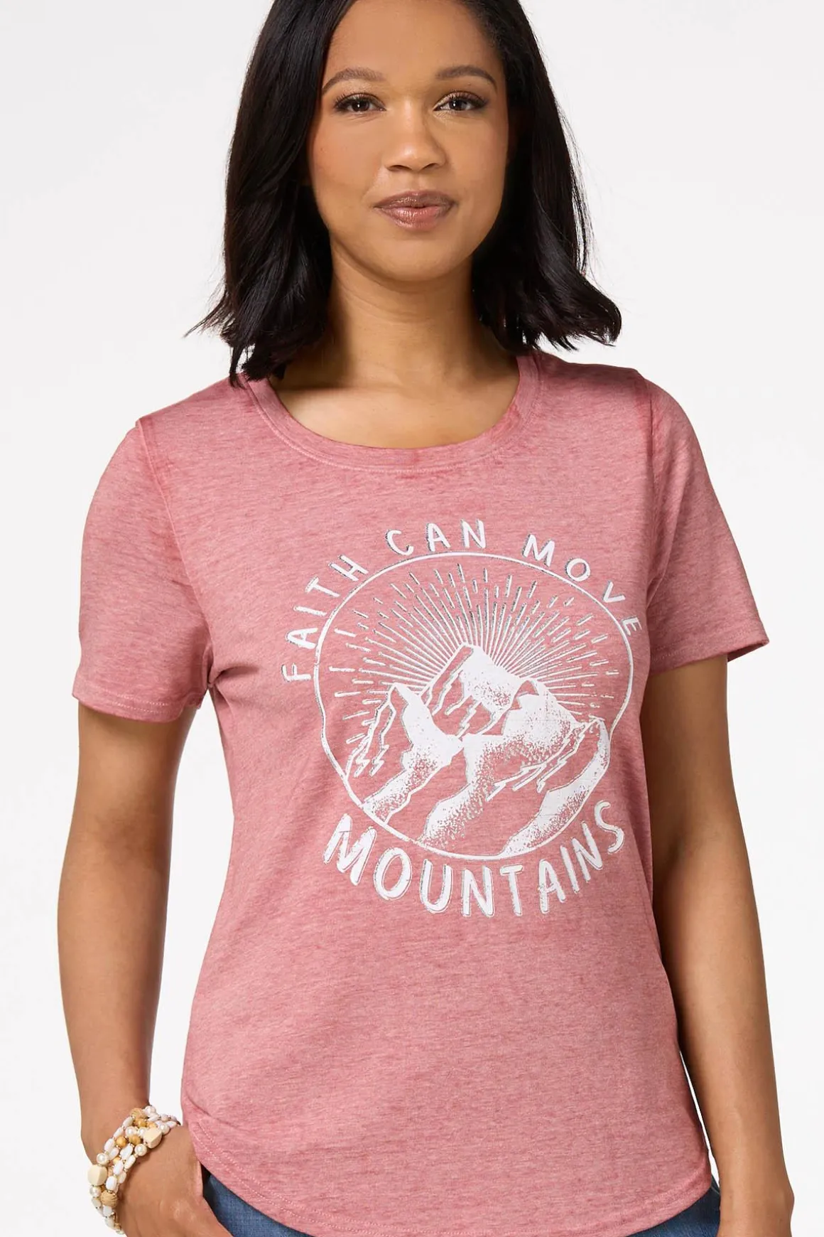 Faith Can Move Mountains Tee