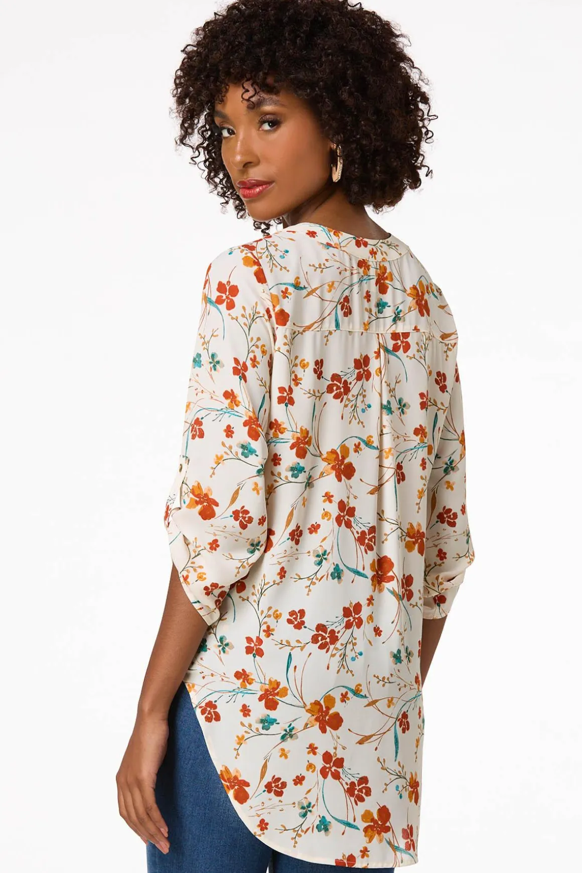 Fall Floral Tunic