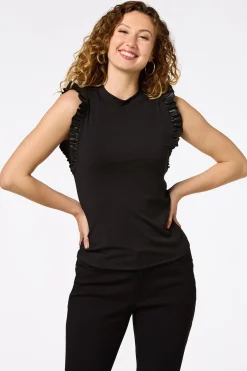 Faux Ruffled Tank