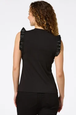 Faux Ruffled Tank